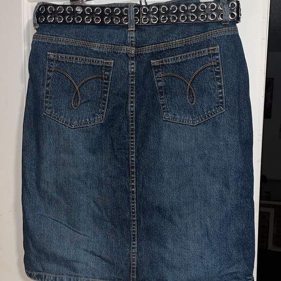 Tyte vintage denim skirt NWOT - Picture 3 of 6